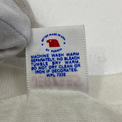 【中古】VINTAGE衣料 | ヴィンテージイリョウ APPLE:APLLE LOGO JERZEES 半袖Ｔシャツ ホワイト サイズ：L【加古川店】