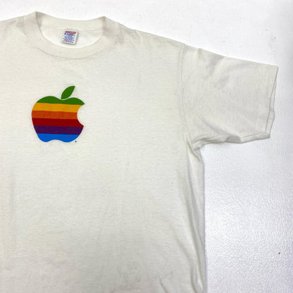 【中古】VINTAGE衣料 | ヴィンテージイリョウ APPLE:APLLE LOGO JERZEES 半袖Ｔシャツ ホワイト サイズ：L【加古川店】