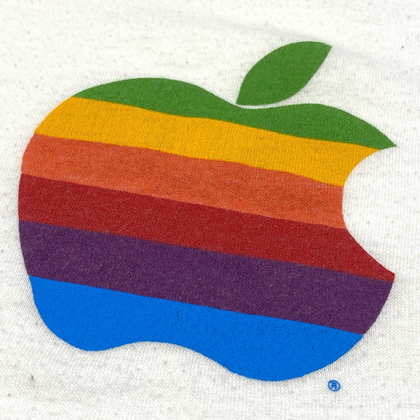 【中古】VINTAGE衣料 | ヴィンテージイリョウ APPLE:APLLE LOGO JERZEES 半袖Ｔシャツ ホワイト サイズ：L【加古川店】
