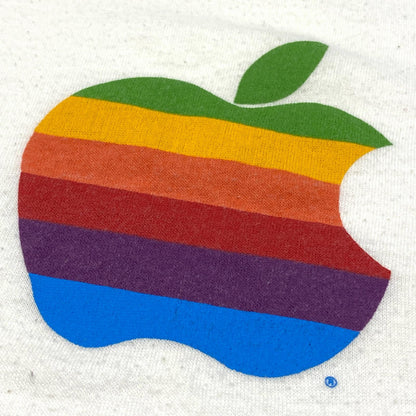 【中古】VINTAGE衣料 | ヴィンテージイリョウ APPLE:APLLE LOGO JERZEES 半袖Ｔシャツ ホワイト サイズ：L【加古川店】