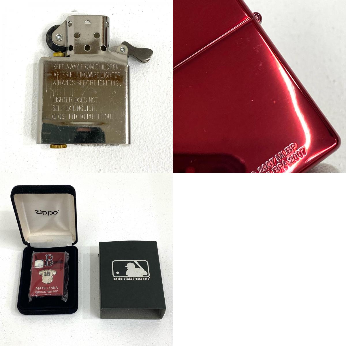 【中古】ZIPPO | ジッポ 松坂大輔 ライター レッド【加古川店】