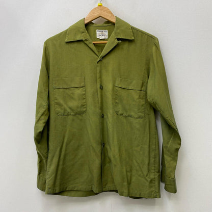 【中古】 John Wells:Box Rayon Shirt 半袖シャツ グリーン サイズ：S【加古川店】