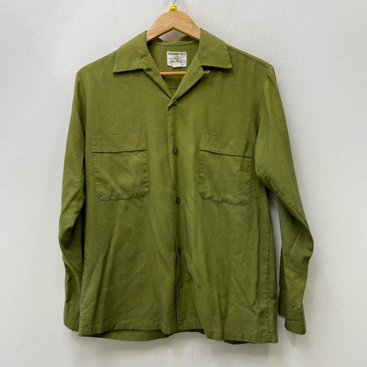 【中古】 John Wells:Box Rayon Shirt 半袖シャツ グリーン サイズ：S【加古川店】