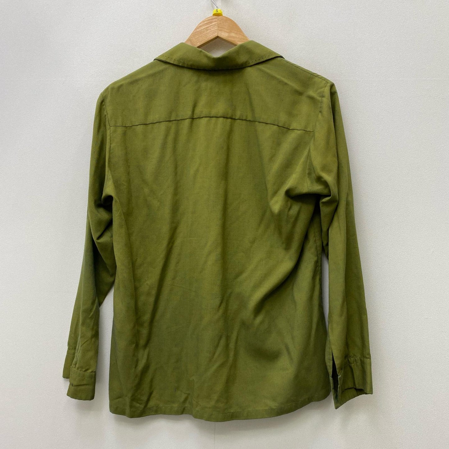 【中古】 John Wells:Box Rayon Shirt 半袖シャツ グリーン サイズ：S【加古川店】