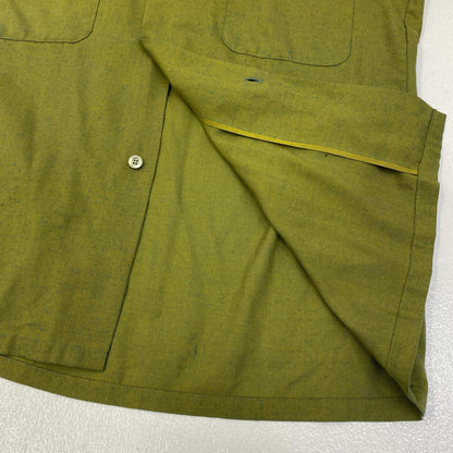 【中古】 John Wells:Box Rayon Shirt 半袖シャツ グリーン サイズ：S【加古川店】