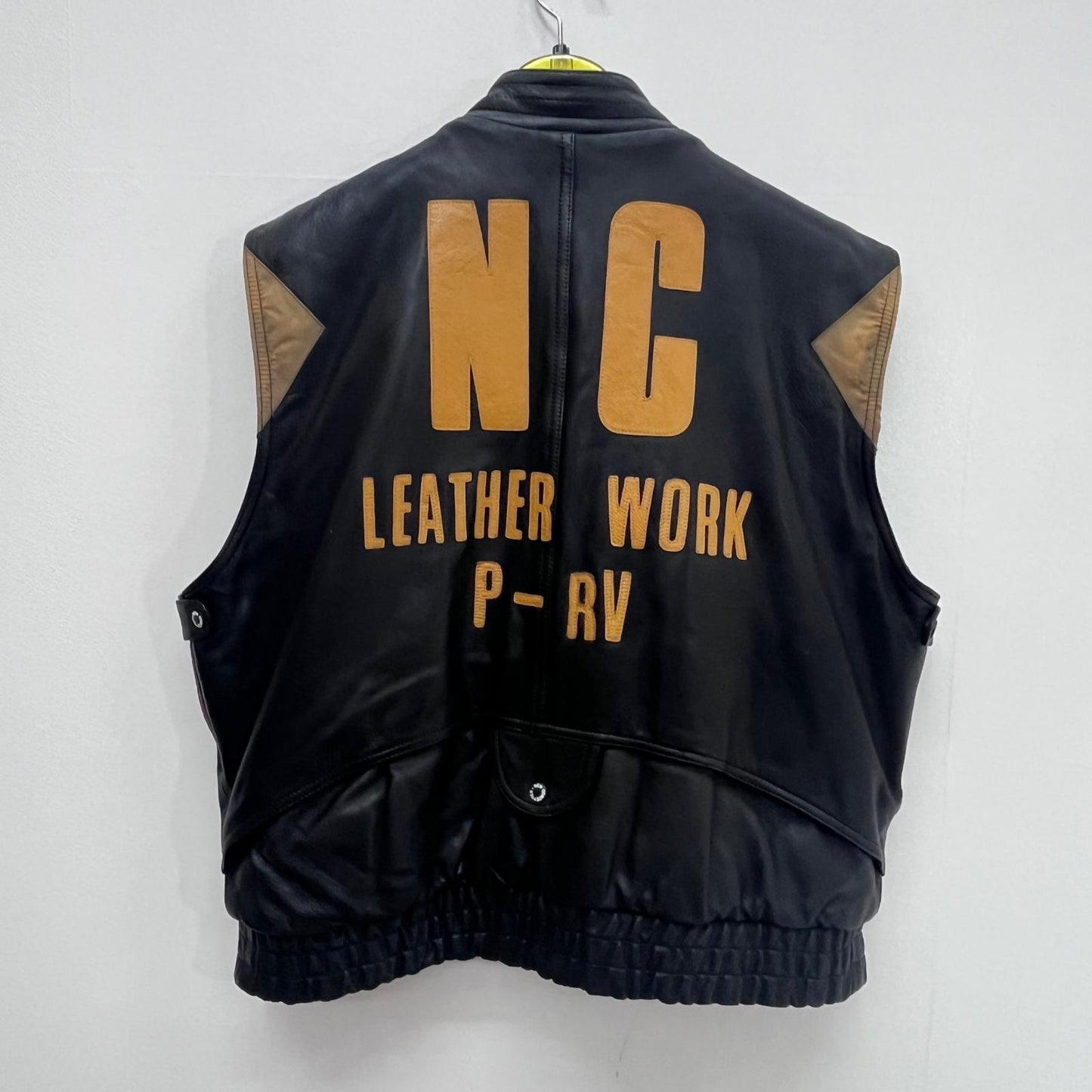 【中古】 KADOYA Leather Work レザーベスト LLLサイズ レザー【加古川店】