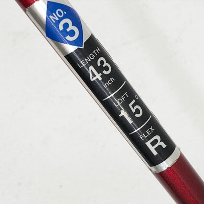 【中古】【ゴルフ用品】 XXIO | ゼクシオ 9 DST レッド (2016) 3W 15° MP900 約44.4インチ フレックスR【加古川店】