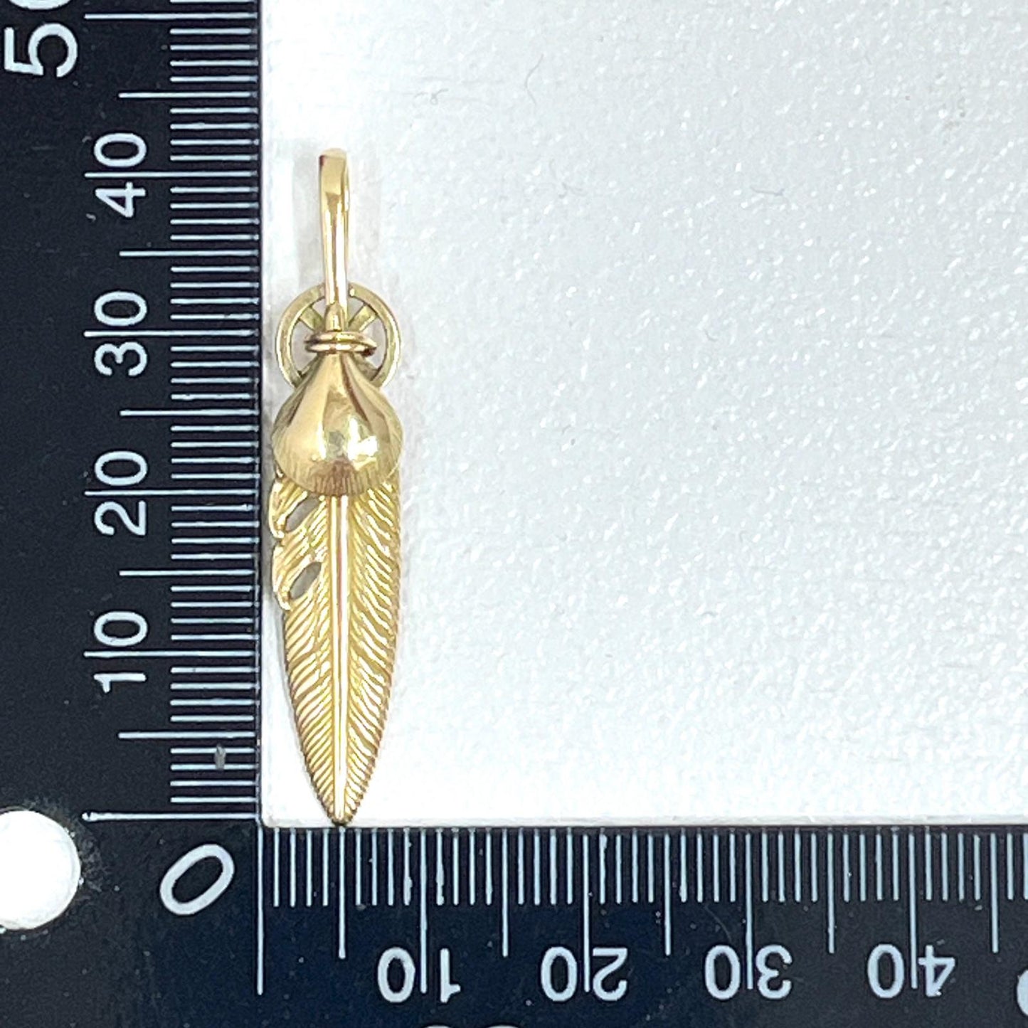 【中古】TADY&KING | タディアンドキング 全金ホイールフェザー ペンダントトップ ゴールド サイズ：S【加古川店】