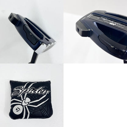 【中古】【ゴルフ用品】 TaylorMade | テーラーメイド シャフト長(in):約ソールトップからグリップエンドまで約34inch Taylormade Spider EX(2021) 約34インチ グリップ劣化 ヘッドカバー付【加古川店】