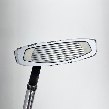 【中古】【ゴルフ用品】 TaylorMade | テーラーメイド シャフト長(in):約ソールトップからグリップエンドまで約34inch Taylormade Spider EX(2021) 約34インチ グリップ劣化 ヘッドカバー付【加古川店】