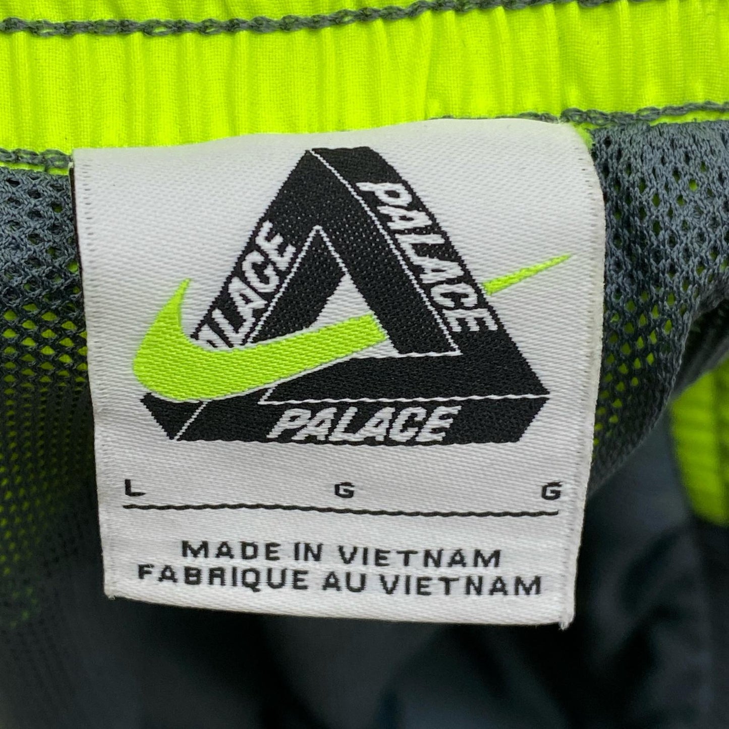【中古】PALACE SKATEBOARDS | パレススケートボード xNIKE total p90 track bottom パンツ P29NJG002 グレー サイズ：XL【加古川店】