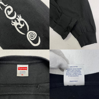 Supreme | シュプリーム Clayton Patterson L/S Tee 長袖Tシャツ ブラック 21SS XLサイズ 長袖Ｔシャツ ブラック サイズ：XL