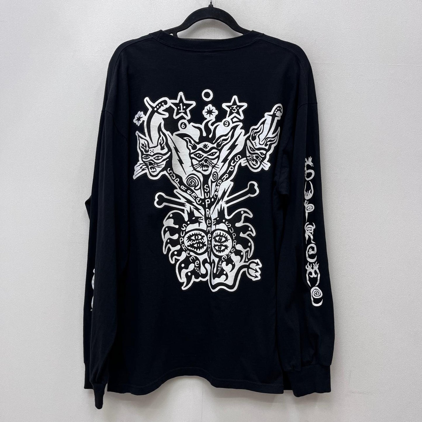 Supreme | シュプリーム Clayton Patterson L/S Tee 長袖Tシャツ ブラック 21SS XLサイズ 長袖Ｔシャツ ブラック サイズ：XL