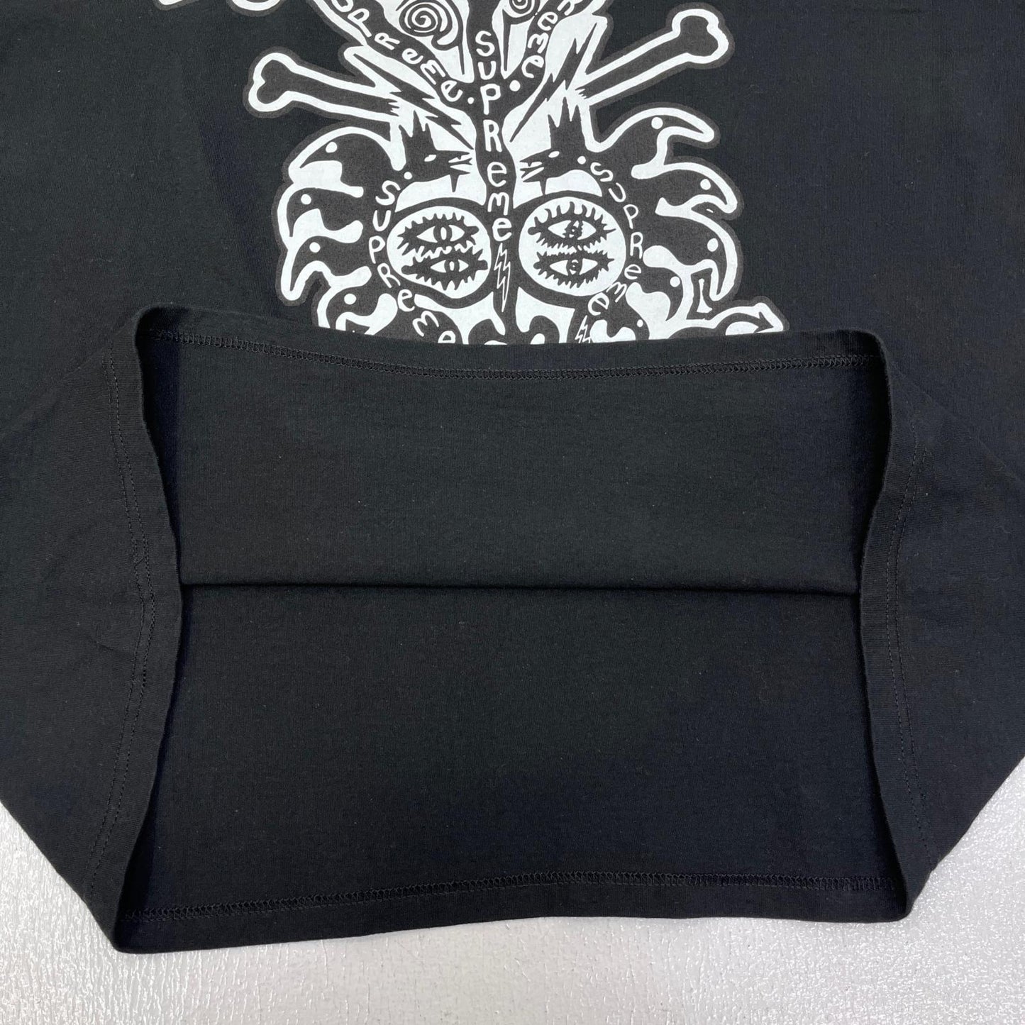 Supreme | シュプリーム Clayton Patterson L/S Tee 長袖Tシャツ ブラック 21SS XLサイズ 長袖Ｔシャツ ブラック サイズ：XL