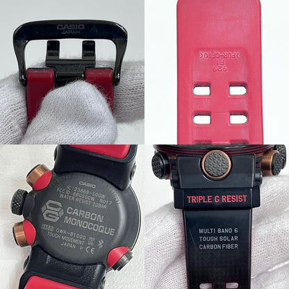 【中古】G-SHOCK | ジーショック グラビティマスター 腕時計 GWR-B1000X-1AJR ブラック【加古川店】
