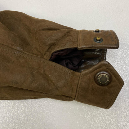 【中古】BARACUTA | バラクータ leather swing top レザー ブラウン サイズ：M【加古川店】