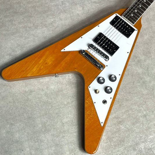 【新品】 Gibson | ギブソン 楽器 70s Flying V Antique Natural 2024年製【加古川店】