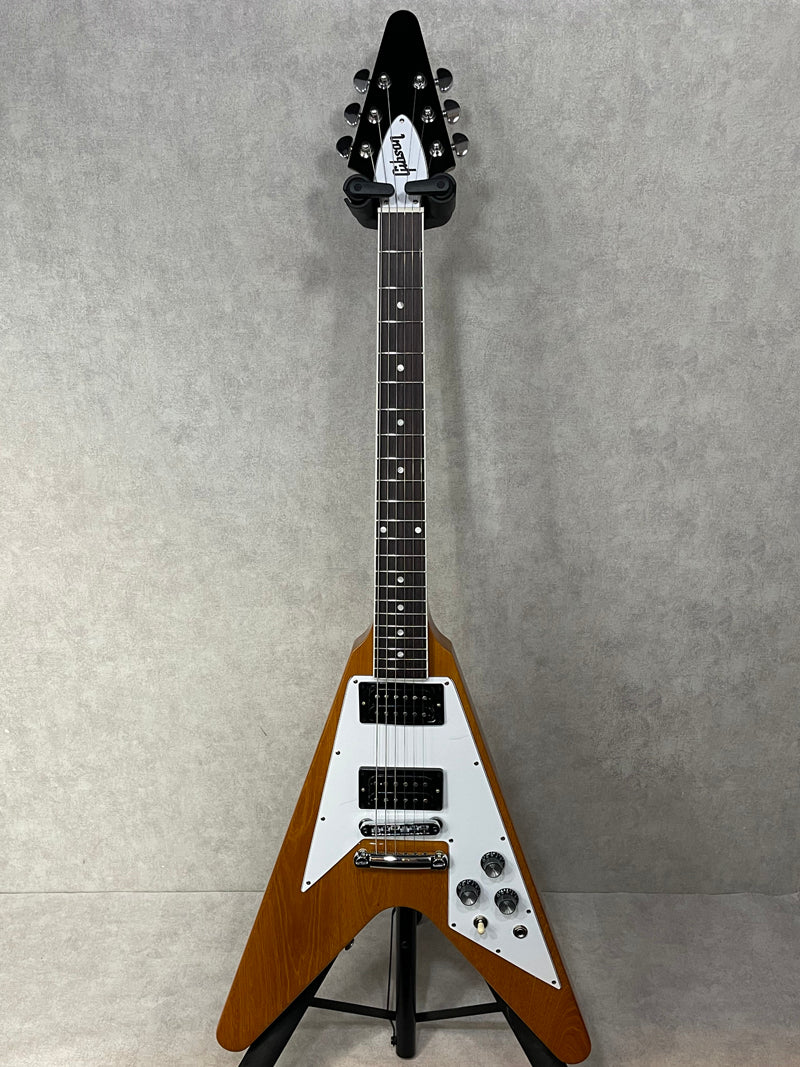 【新品】 Gibson | ギブソン 楽器 70s Flying V Antique Natural 2024年製【加古川店】