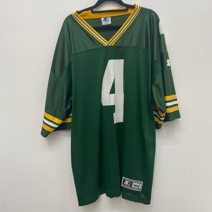NFL グリーンベイ・パッカーズ ブレット・ファーヴ ユニフォーム #4 XLサイズ アメフト フットボール【加古川店】