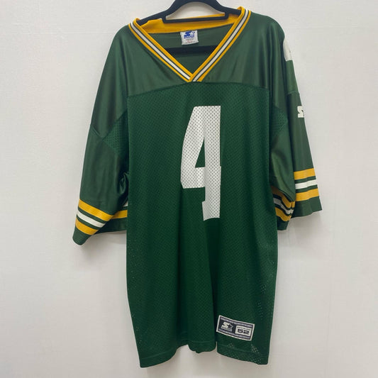 NFL グリーンベイ・パッカーズ ブレット・ファーヴ ユニフォーム #4 XLサイズ アメフト フットボール【加古川店】