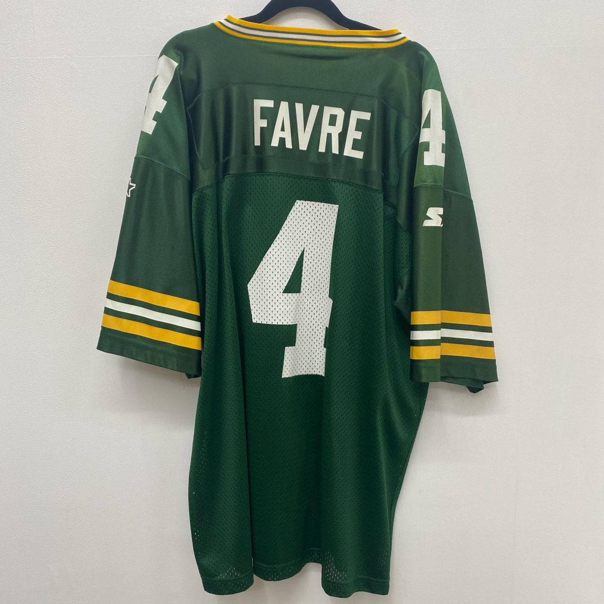 NFL グリーンベイ・パッカーズ ブレット・ファーヴ ユニフォーム #4 XLサイズ アメフト フットボール【加古川店】
