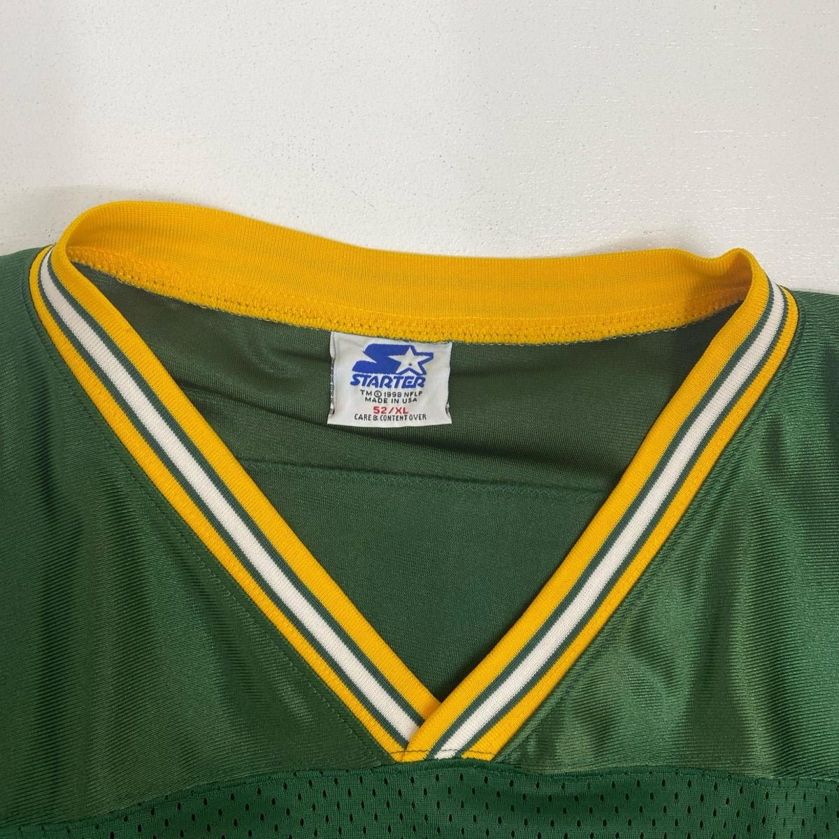 NFL グリーンベイ・パッカーズ ブレット・ファーヴ ユニフォーム #4 XLサイズ アメフト フットボール【加古川店】