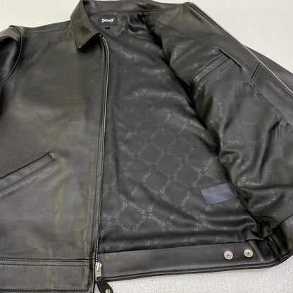 【中古】schott | ショット LEATHER TRACKER JACKET レザー 782-5950014 ブラック サイズ：M【加古川店】