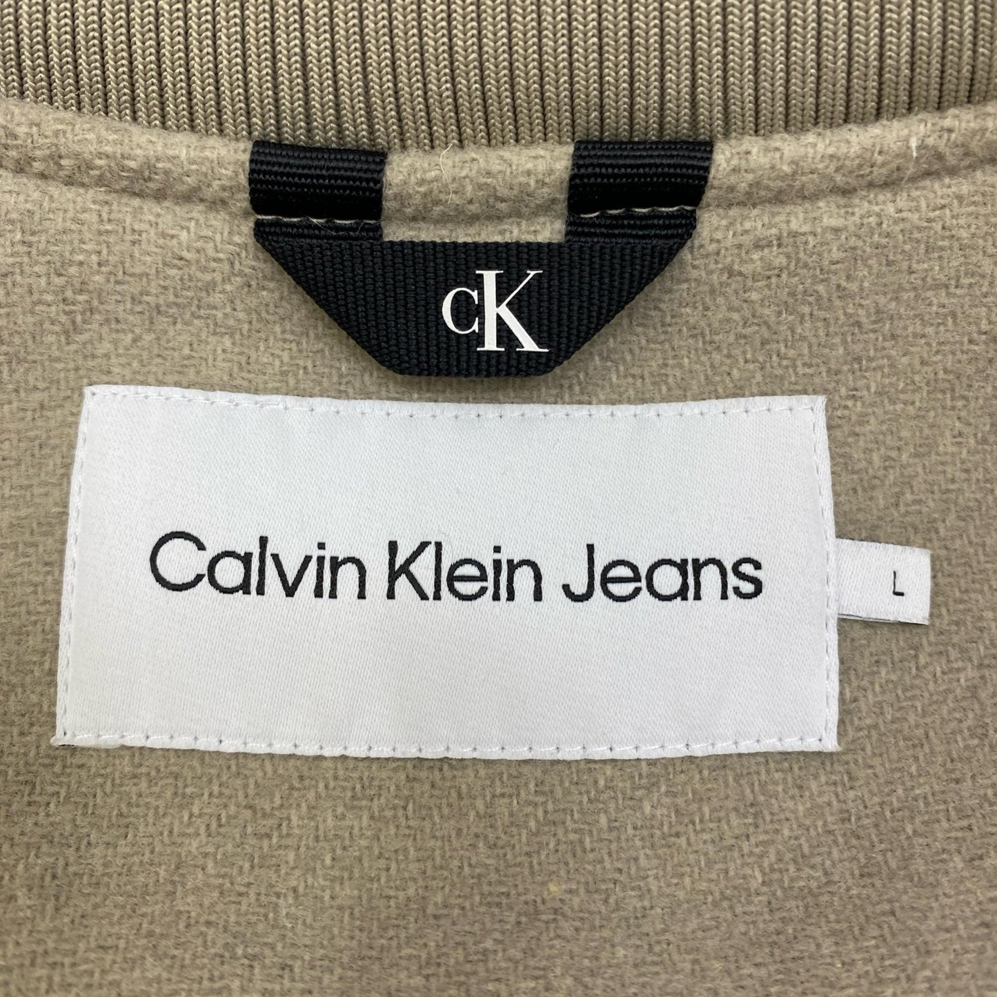 【中古】Calvin Klein | カルバンクライン バーシティ ボンバー ジャケット スタジャン J324433 サイズ：L【加古川店】