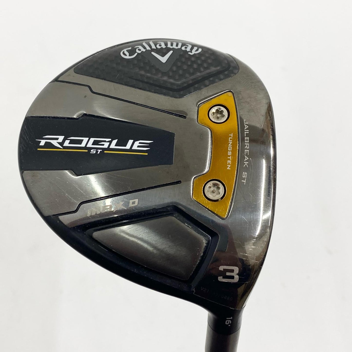 【中古】【ゴルフ用品】 Callaway | キャロウェイ シャフト長(in):約約43inch ROGUE ST MAX D(2022)3W 16° VENTUS 5-S 約43インチ ヘッドカバー付き フレックスS【加古川店】