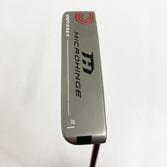 【中古】【ゴルフ用品】 ODYSSEY | オデッセイ シャフト長(in):約ソールトップからグリップエンドまで約33inch MICROHINGE #1(2024) 約33インチ ヘッドカバー付【加古川店】