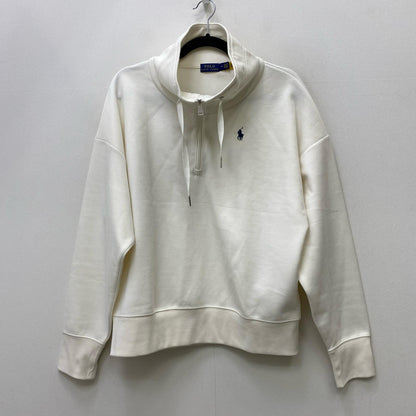 【中古】POLO RALPH LAUREN | ポロ・ラルフローレン tech 1/2 zip-long sleeve knit ニット ホワイト サイズ：M【加古川店】