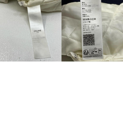 【中古】CELINE | セリーヌ Teddy Varsity Jacket In Textured Wool 国内正規品 スタジャン 2V29V29V896C.07MR ブラック サイズ：36【加古川店】
