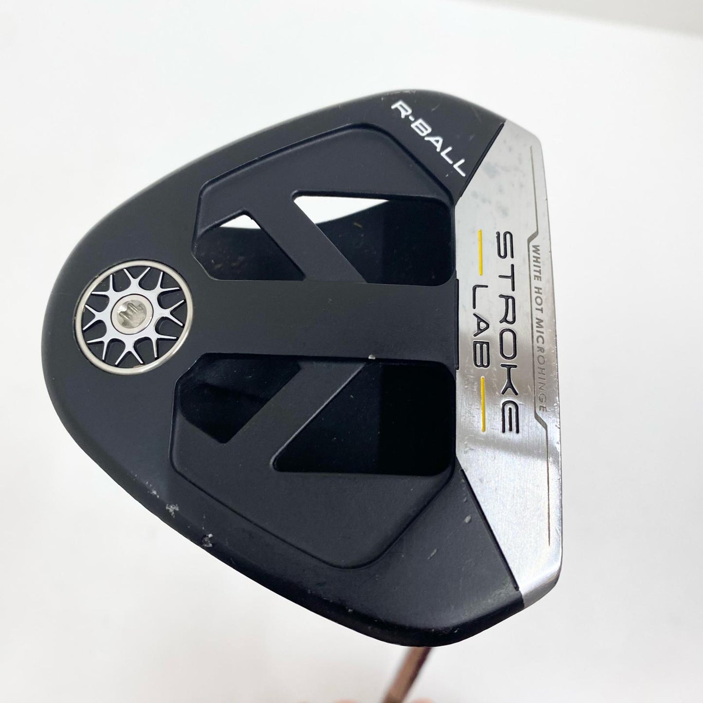 【中古】【ゴルフ用品】 ODYSSEY | オデッセイ シャフト長(in):約ソールトップからグリップエンドまで約34inch STROKE LAB R-BALL 約34インチ ヘッドカバー付き【加古川店】