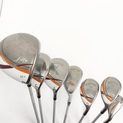 【中古】【ゴルフ用品】 Callaway | キャロウェイ filly レディースゴルフクラブ７本セット 1W,4W,5W,4～6H,AW フレックス:L,A【加古川店】
