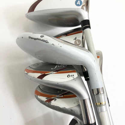 【中古】【ゴルフ用品】 Callaway | キャロウェイ filly レディースゴルフクラブ７本セット 1W,4W,5W,4～6H,AW フレックス:L,A【加古川店】