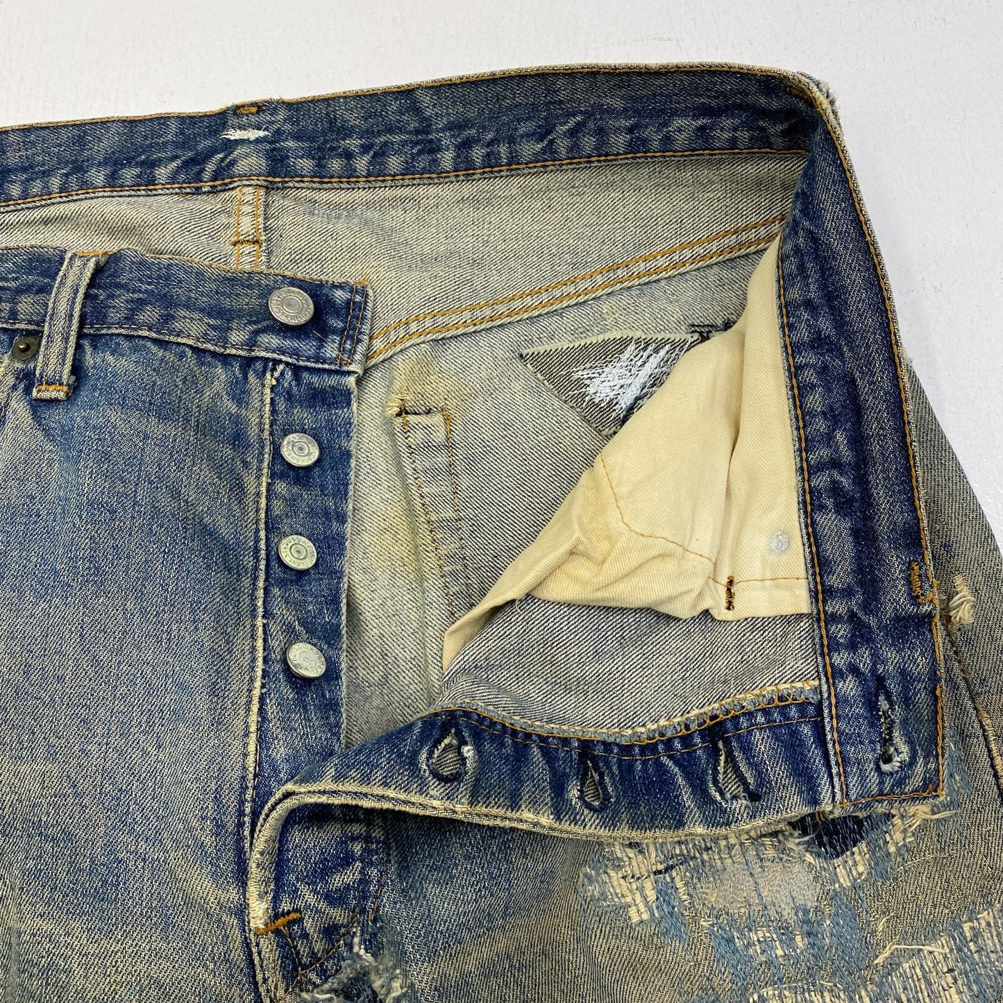 【中古】Levi's | リーバイス lot:501 66前期 デニムパンツ インディゴ【加古川店】