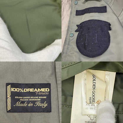 【中古】GOLDEN GOOSE DELUXE BRAND | ゴールデングースデラックスブランド ブランド名:GOLDEN GOOSE ミリタリージャケット カーキ【加古川店】
