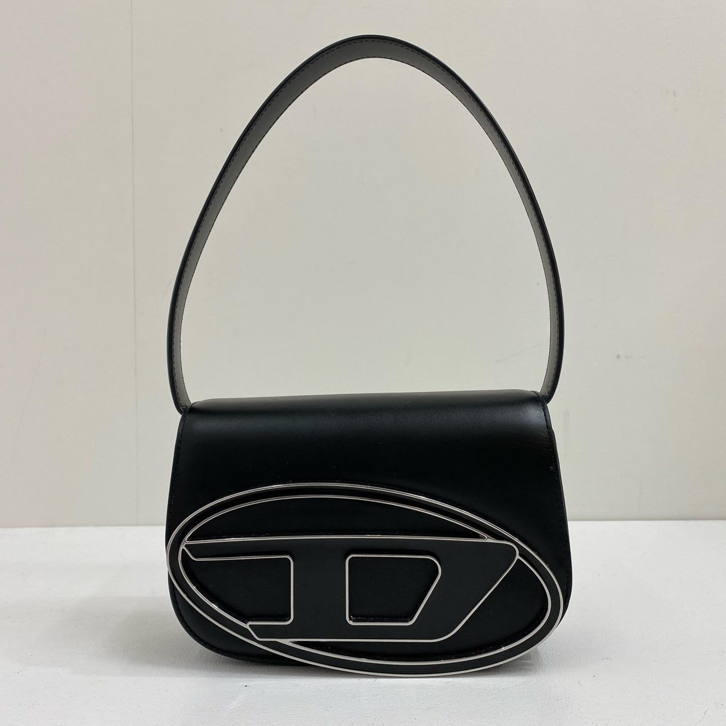 【中古】DIESEL | ディーゼル レザークロスボディバッグ ショルダーバッグ X08396PR818 ブラック【加古川店】