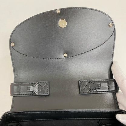 【中古】DIESEL | ディーゼル レザークロスボディバッグ ショルダーバッグ X08396PR818 ブラック【加古川店】