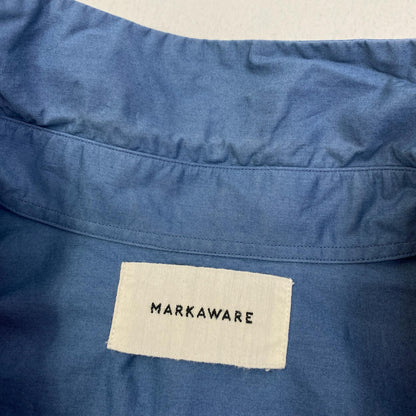 【中古】markaware | マーカウェア COMFORT FIT SHIRTS 長袖シャツ A21A-07SH01C ライトブルー サイズ：2【加古川店】