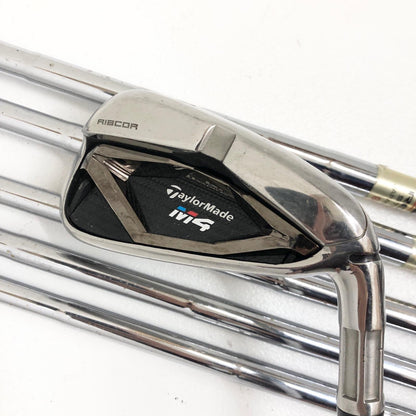 【中古】【ゴルフ用品】 TaylorMade | テーラーメイド M4(2018) アイアン6本ｾｯﾄ 5～9,P REAX90 フレックスS【加古川店】