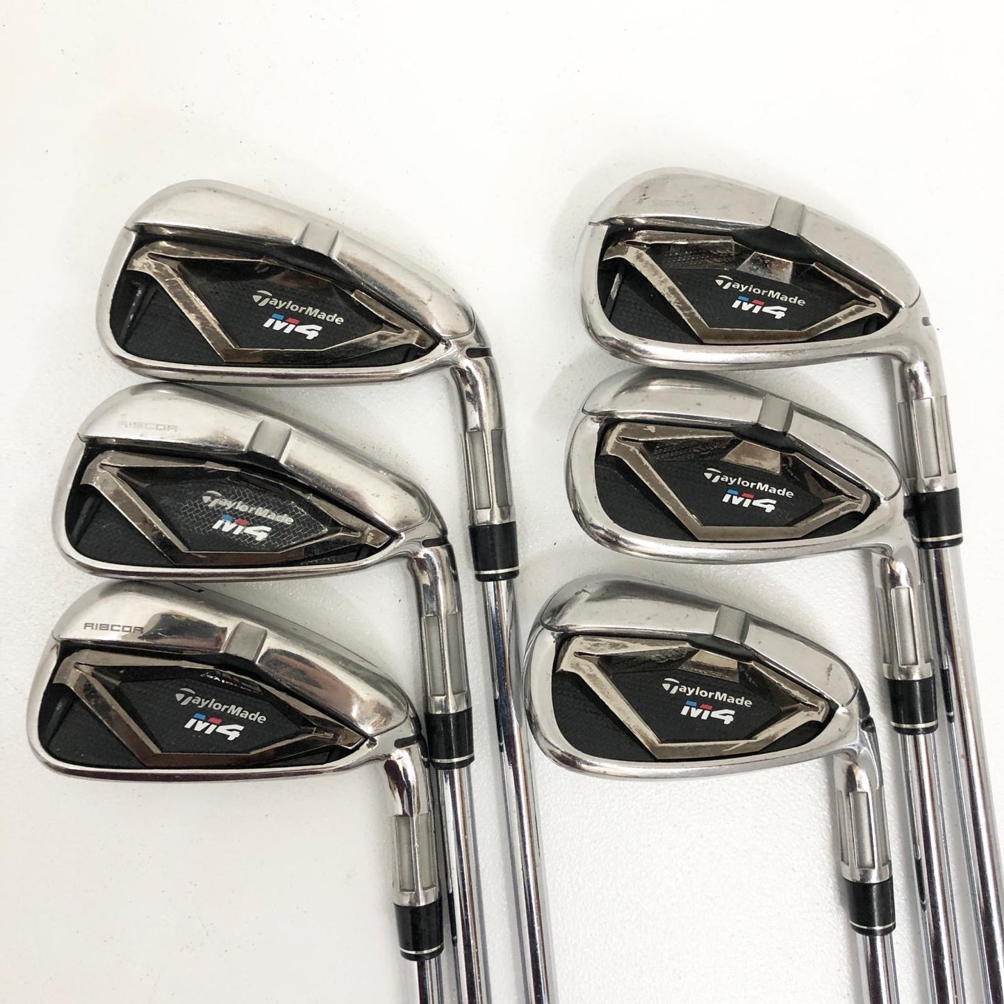 【中古】【ゴルフ用品】 TaylorMade | テーラーメイド M4(2018) アイアン6本ｾｯﾄ 5～9,P REAX90 フレックスS【加古川店】