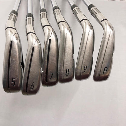 【中古】【ゴルフ用品】 TaylorMade | テーラーメイド M4(2018) アイアン6本ｾｯﾄ 5～9,P REAX90 フレックスS【加古川店】
