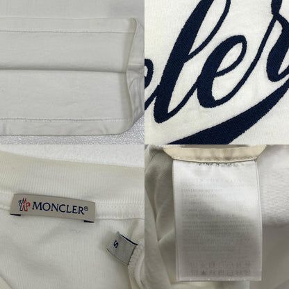 【中古】MONCLER | モンクレール 国内正規品 長袖Ｔシャツ I10918D00002 ホワイト サイズ：S【加古川店】