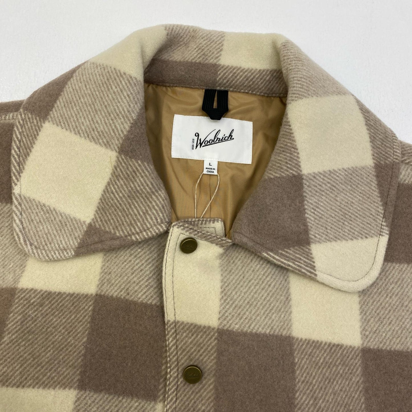 【中古】WOOLRICH | ウールリッチ WOOL CHECK HUNTING JACKET ブルゾン WJOU2010 サイズ：L【加古川店】