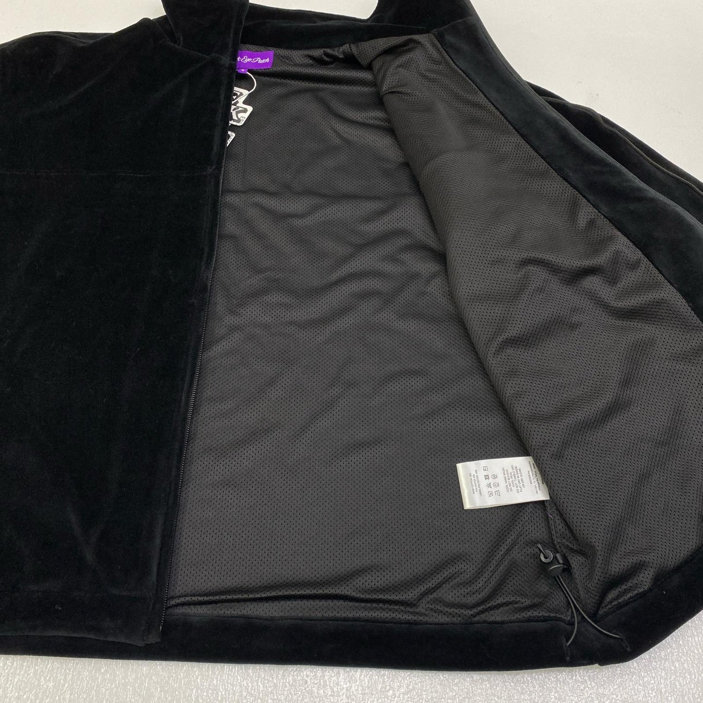 【中古】BlackEyePatch | ブラックアイパッチ HWC VELOUR TRACK JACKET ジャージ BEPFW250T08 ブラック サイズ：S【加古川店】