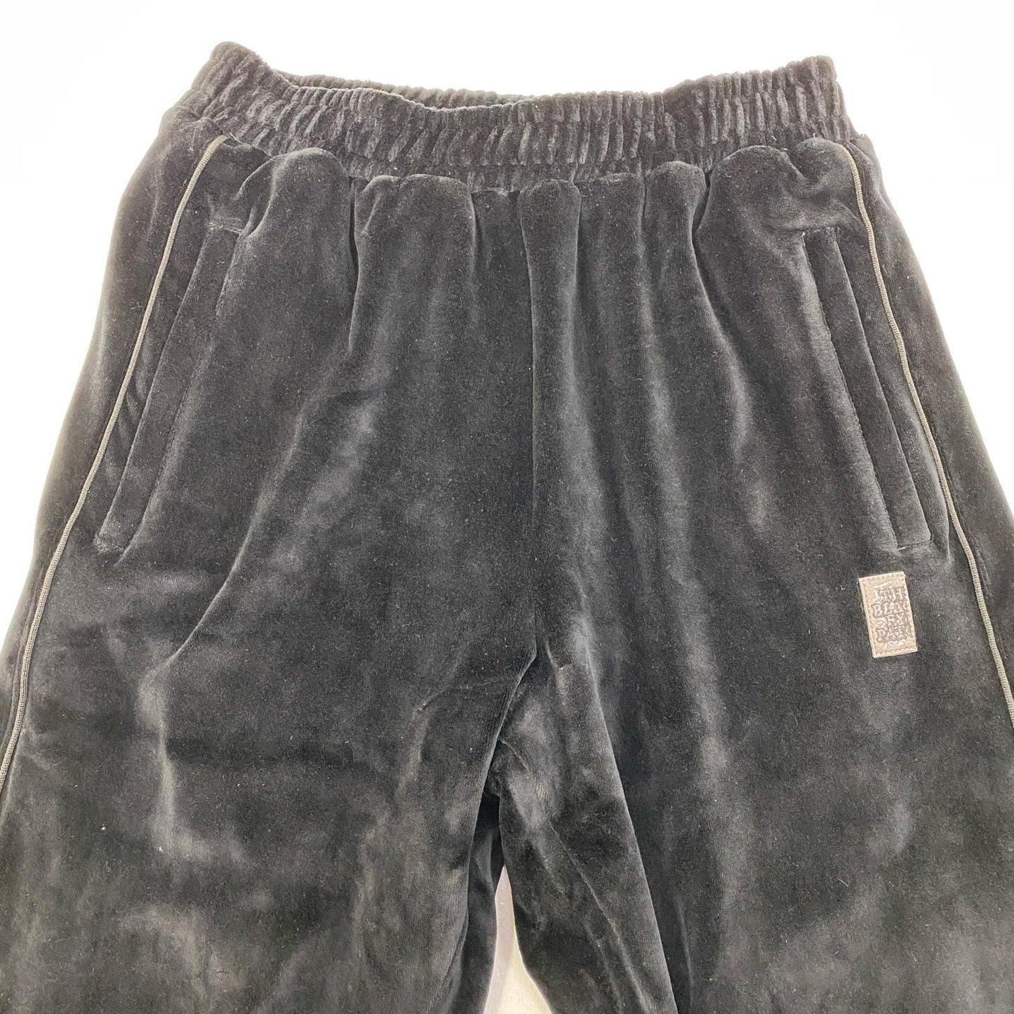 【中古】BlackEyePatch | ブラックアイパッチ HWC VELOUR TRACK PANTS パンツ BEPFW25PA17 ブラック サイズ：S【加古川店】