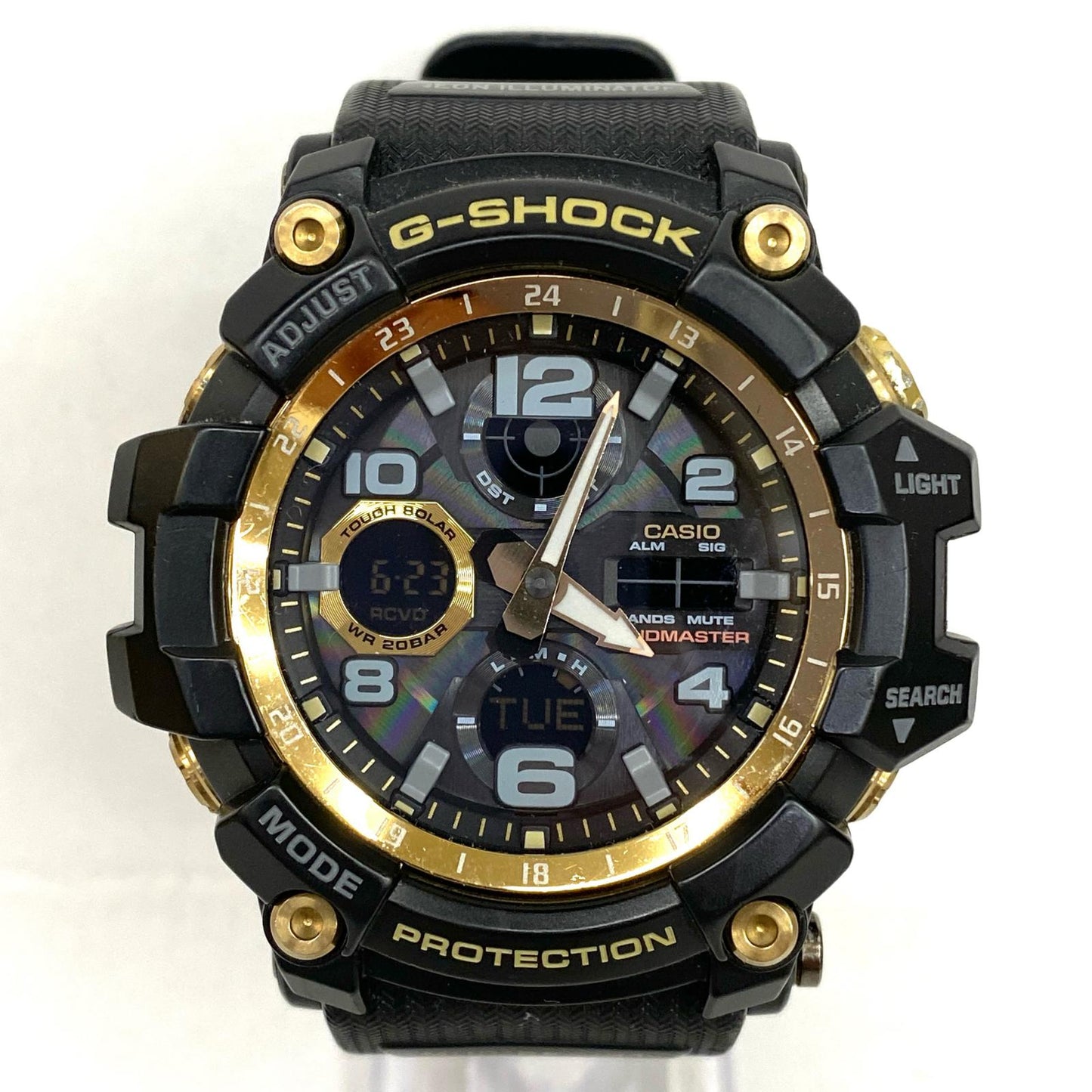 【中古】G-SHOCK | ジーショック MUDMASTER 腕時計 GWG-100GB ブラック【加古川店】