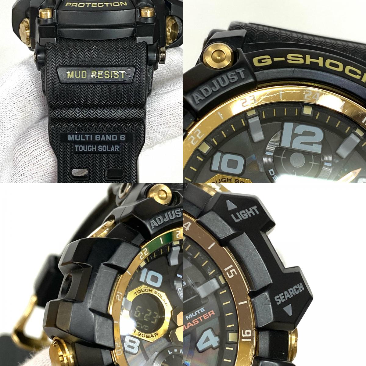 【中古】G-SHOCK | ジーショック MUDMASTER 腕時計 GWG-100GB ブラック【加古川店】