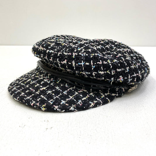 【中古】CHANEL | シャネル ココマークウイード キャスケット サイズ：L【加古川店】